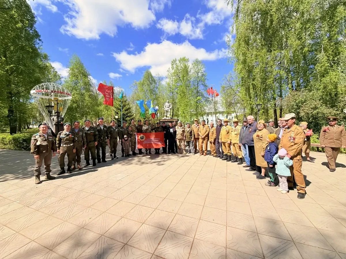 Лениногорское отделение на Параде в честь 81-летия Победы